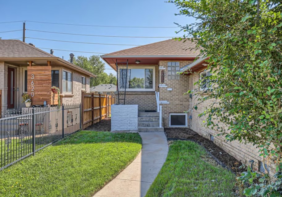 Charming Brick Half Duplex in Northeast Park Hill